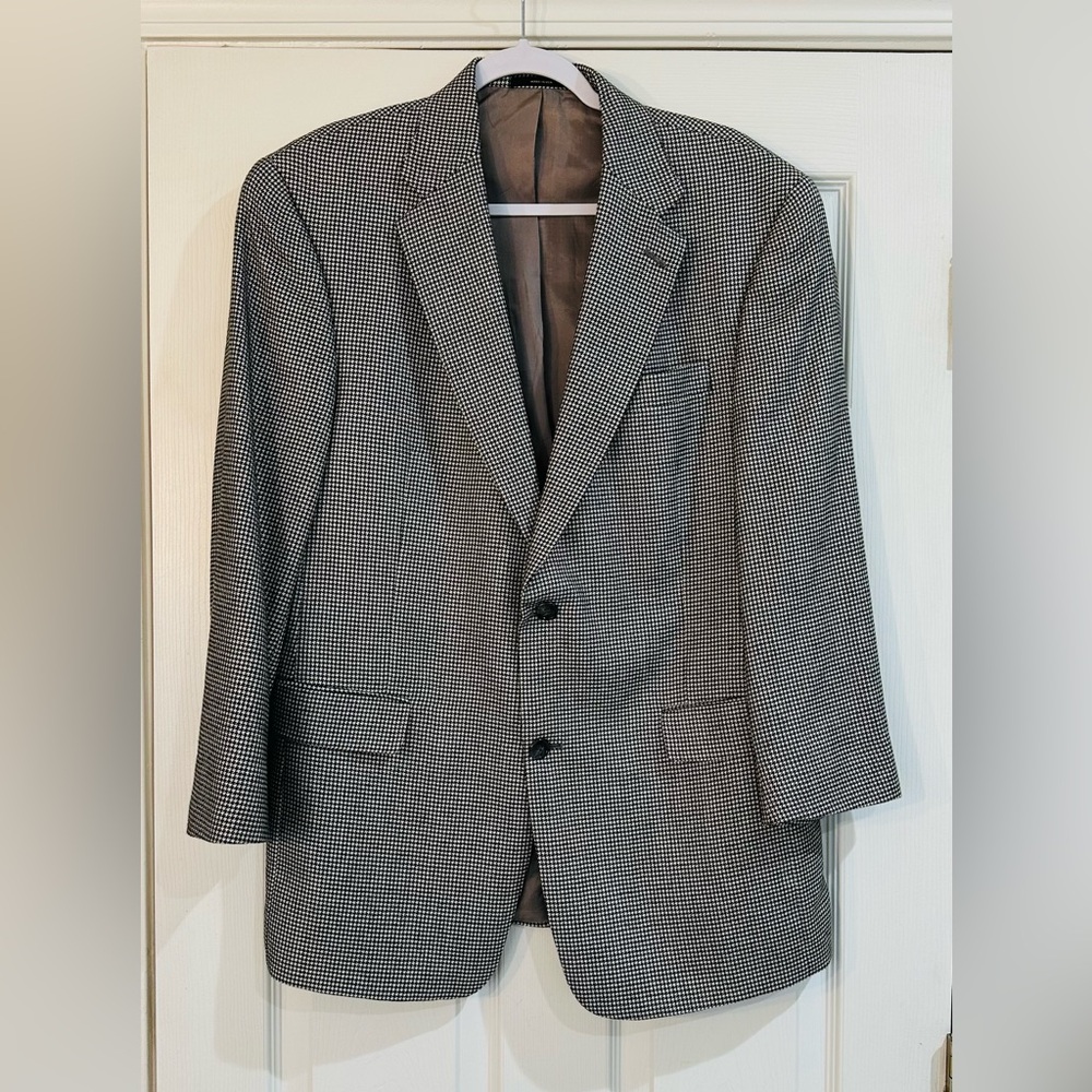 Hart Schaffner Marx Piana Gold Trumpeter 41 R 100% Cashmere‎ sport coat